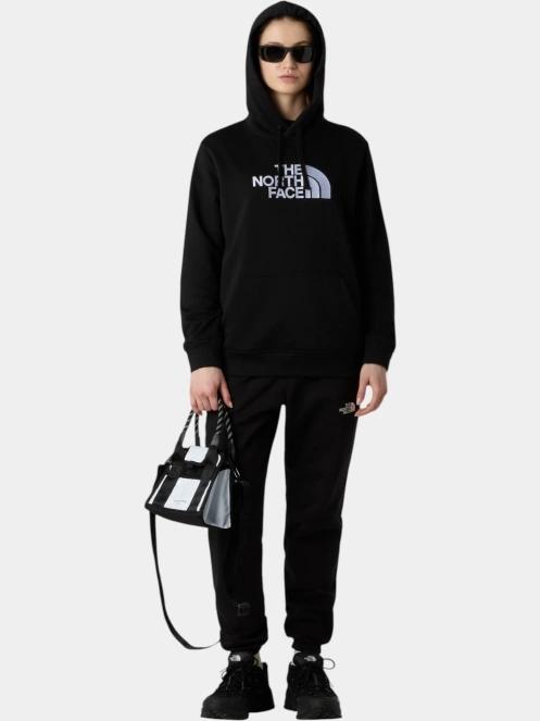 The North Face W Drew Peak Pullover Hoodie női kapucnis pulóver fekete színben 4