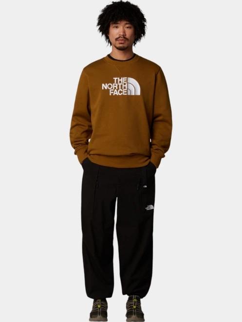 The North Face M Drew Peak Crew férfi pulóver oliva színben 4