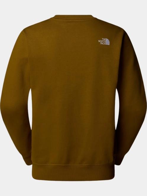 The North Face M Drew Peak Crew férfi pulóver oliva színben 6