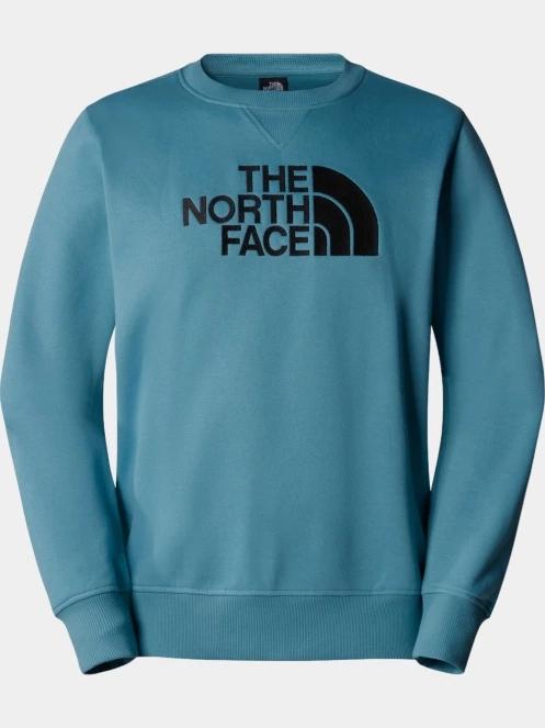 The North Face M Drew Peak Crew férfi pulóver kék színben 5
