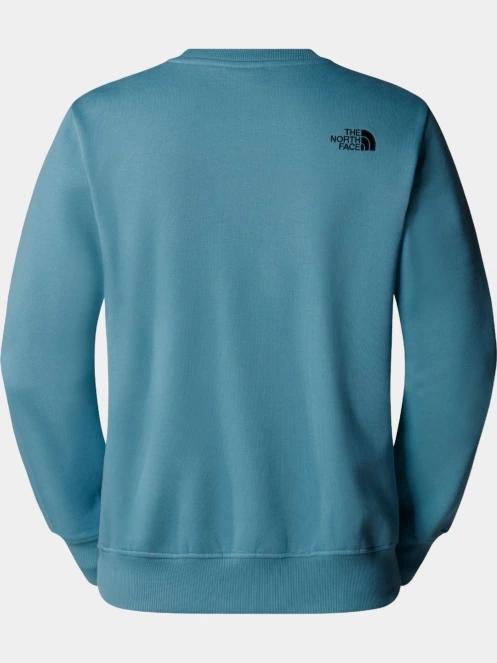 The North Face M Drew Peak Crew férfi pulóver kék színben 6