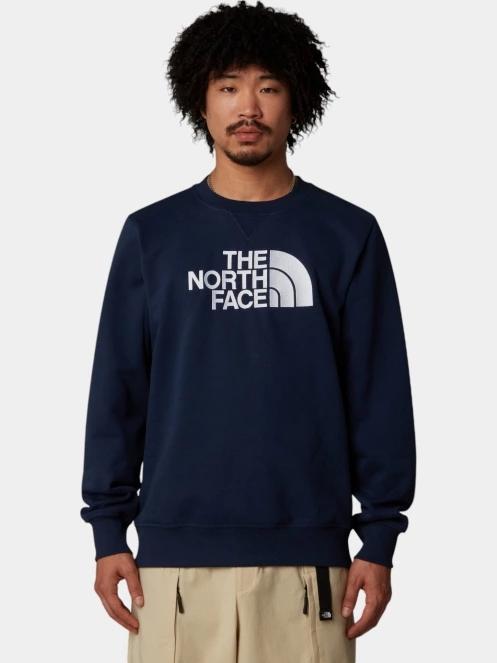 The North Face M Drew Peak Crew férfi pulóver sötétkék színben 2