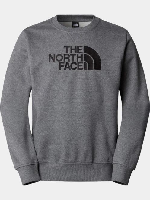 The North Face M Drew Peak Crew férfi pulóver szürke színben 5