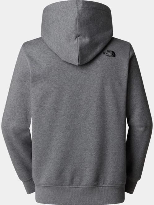 The North Face M Drew Peak Pullover Hoodie férfi kapucnis pulóver szürke színben 6