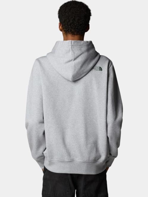 The North Face M Drew Peak Pullover Hoodie férfi kapucnis pulóver szürke színben 3