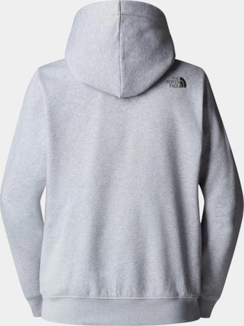 The North Face M Drew Peak Pullover Hoodie férfi kapucnis pulóver szürke színben 6