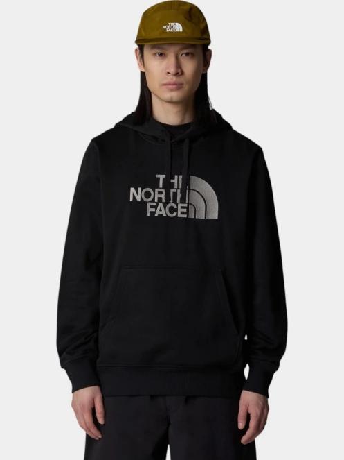 The North Face M Drew Peak Pullover Hoodie férfi kapucnis pulóver fekete színben 2