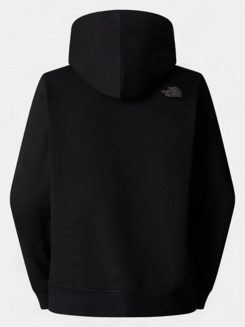 The North Face M Drew Peak Pullover Hoodie férfi kapucnis pulóver fekete színben 6