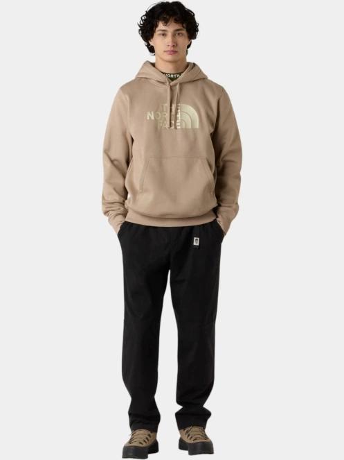The North Face M Drew Peak Pullover Hoodie férfi kapucnis pulóver barna színben 4