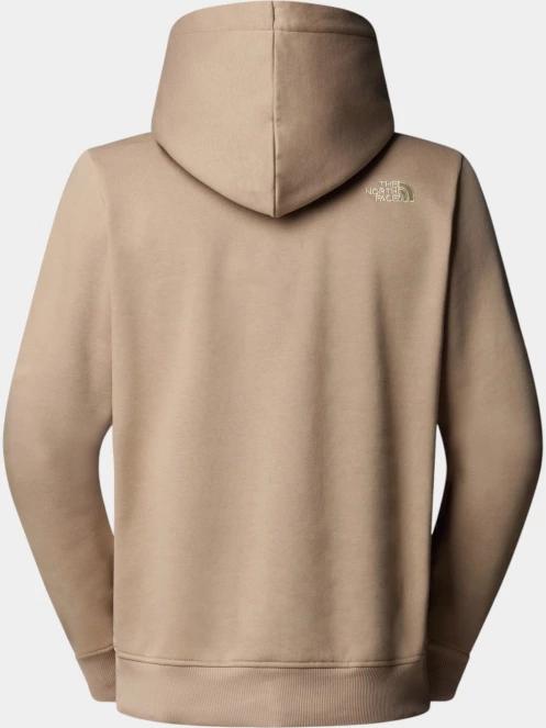 The North Face M Drew Peak Pullover Hoodie férfi kapucnis pulóver barna színben 6