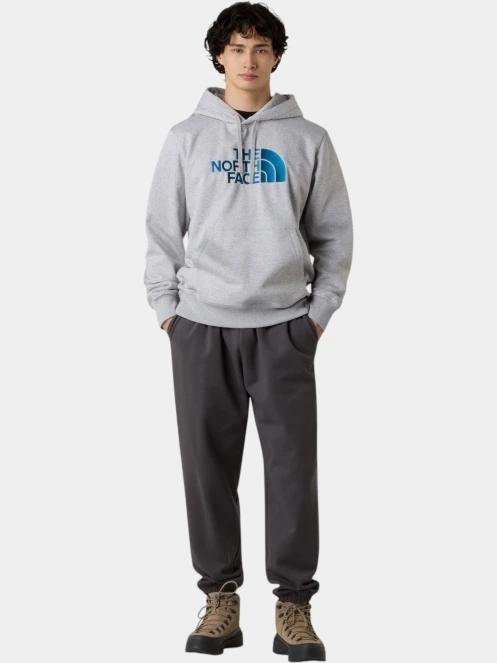 The North Face M Drew Peak Pullover Hoodie férfi kapucnis pulóver szürke színben 4