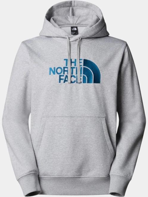 The North Face M Drew Peak Pullover Hoodie férfi kapucnis pulóver szürke színben 5