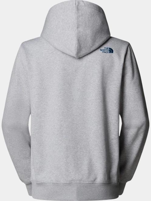 The North Face M Drew Peak Pullover Hoodie férfi kapucnis pulóver szürke színben 6