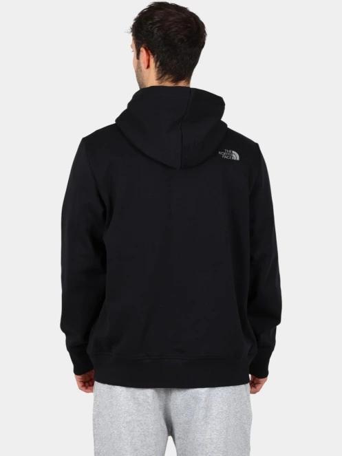 The North Face M Drew Peak Pullover Hoodie férfi kapucnis pulóver fekete színben 4