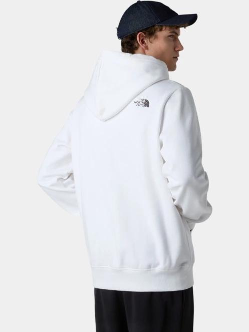The North Face M Drew Peak Pullover Hoodie férfi kapucnis pulóver fehér színben 3
