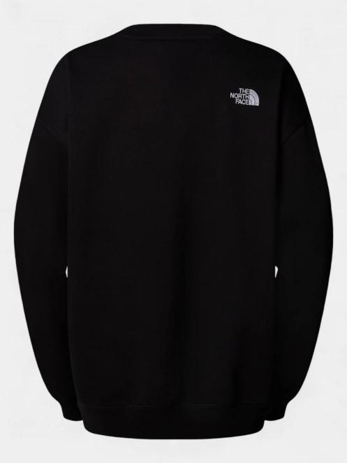 The North Face W Essential Oversize Crew női pulóver fekete színben 6