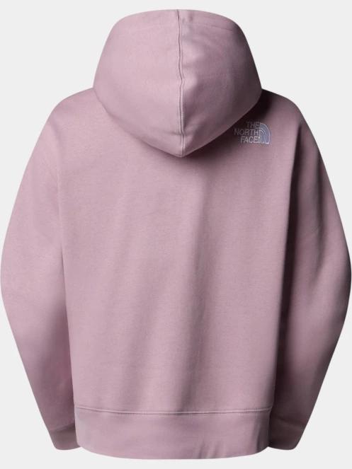 The North Face W Essential Crop Hoodie női kapucnis pulóver lila színben 6