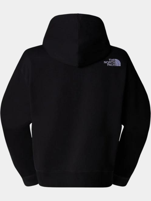 The North Face W Essential Crop Hoodie női kapucnis pulóver fekete színben 6
