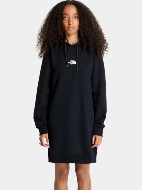 The North Face W Zumu Hooded Dress női pulóverruha fekete színben 2
