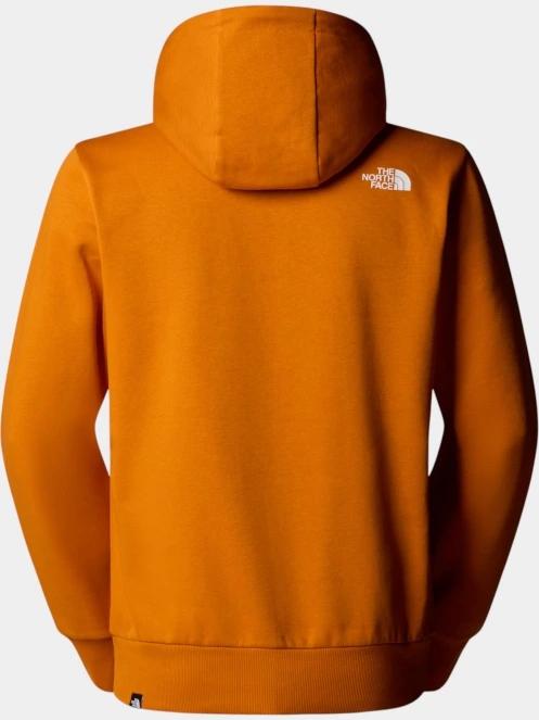 The North Face M Simple Dome Hoodie férfi kapucnis pulóver narancssárga színben 3