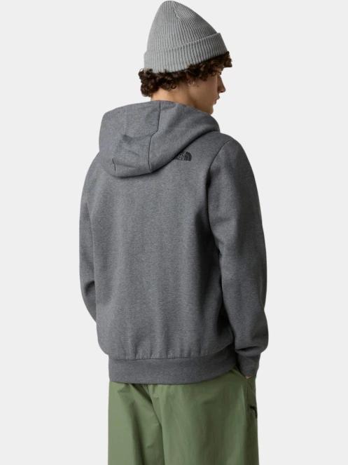 The North Face M Simple Dome Hoodie férfi kapucnis pulóver szürke színben 4