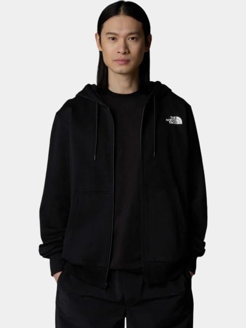 The North Face M Simple Dome Full Zip Hoodie férfi kapucnis pulóver fekete színben 5