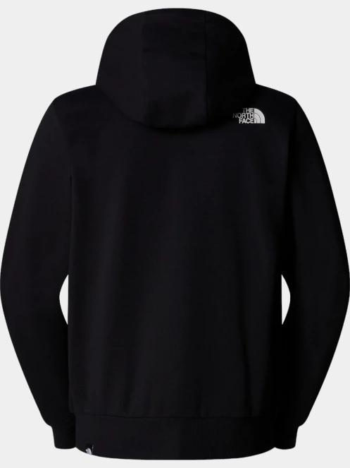 The North Face M Simple Dome Full Zip Hoodie férfi kapucnis pulóver fekete színben 7