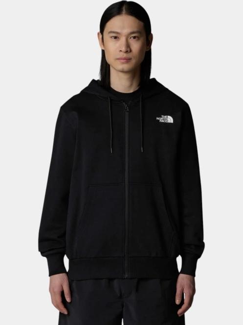 The North Face M Simple Dome Full Zip Hoodie férfi kapucnis pulóver fekete színben 2