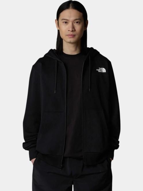 The North Face M Simple Dome Full Zip Hoodie férfi kapucnis pulóver fekete színben 5