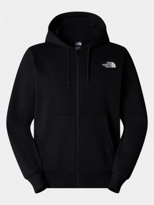 The North Face M Simple Dome Full Zip Hoodie férfi kapucnis pulóver fekete színben 6