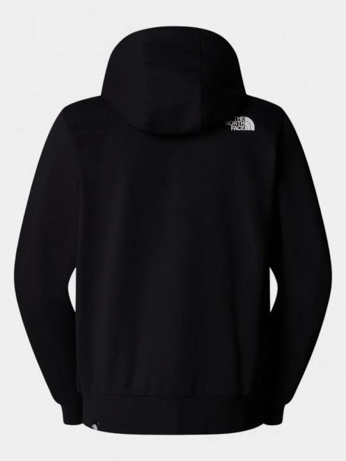 The North Face M Simple Dome Full Zip Hoodie férfi kapucnis pulóver fekete színben 7