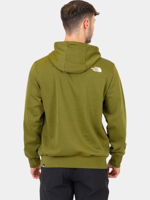 The North Face M Easy Hoodie férfi kapucnis pulóver oliva színben 4