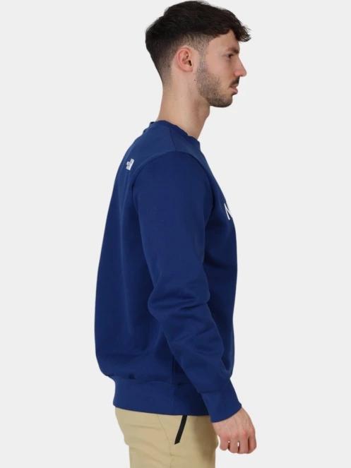 The North Face M Easy Crew férfi pulóver kék színben 5