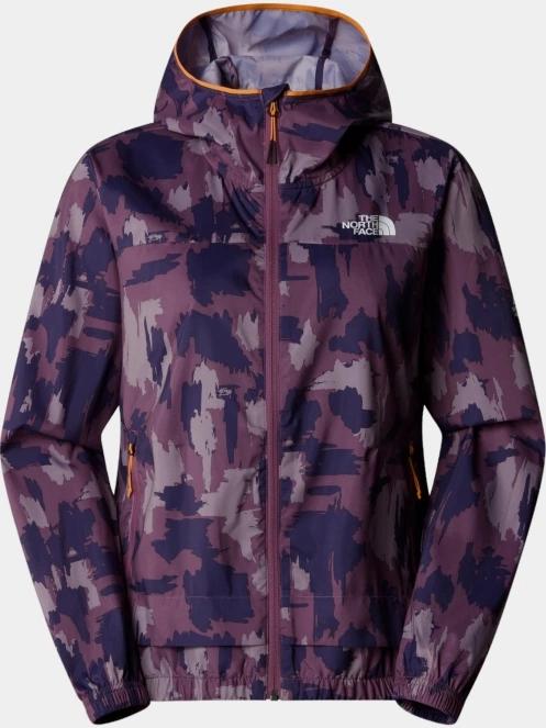 The North Face W Ma Wind Track Top Print női széldzseki lila színben 6