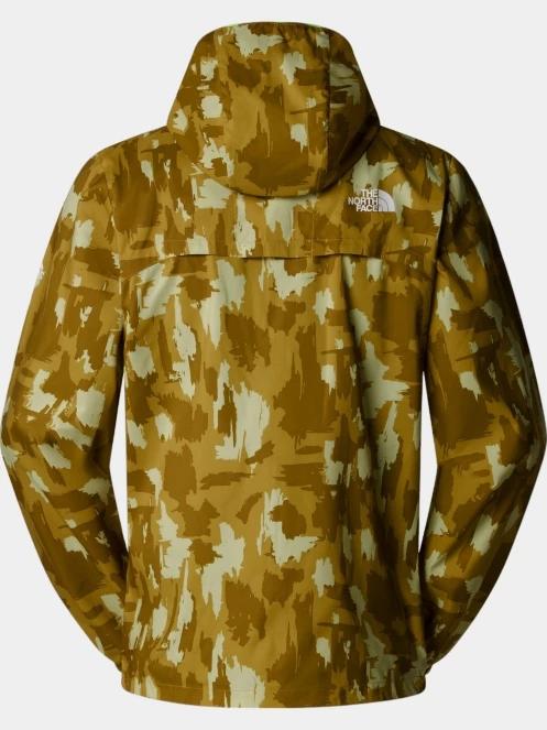 The North Face M Ma Hooded Wind Jacket Print férfi széldzseki barna színben 7