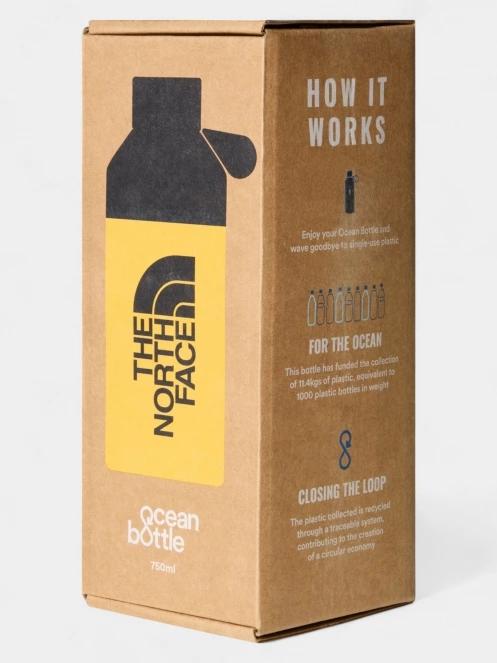The North Face Tnf Water Bottle 0.75L kulacs sárga színben 7
