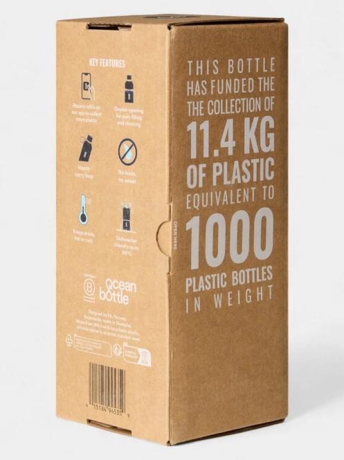 The North Face Tnf Water Bottle 0.75L kulacs sárga színben 8
