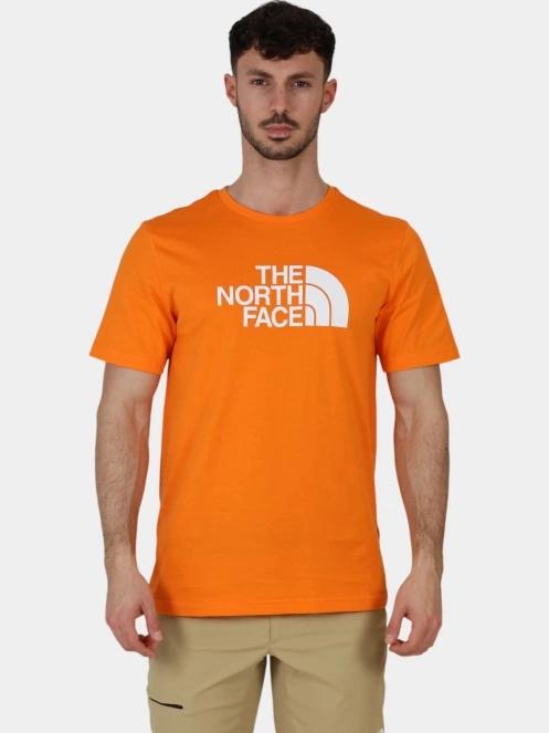 The North Face M S/S Easy Tee férfi rövid ujjú póló narancssárga színben 2