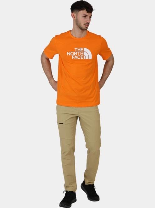The North Face M S/S Easy Tee férfi rövid ujjú póló narancssárga színben 6