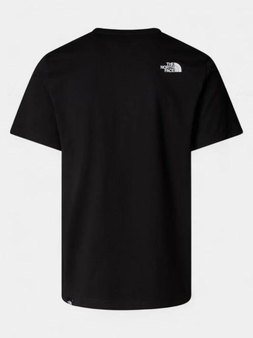 The North Face M S/S Easy Tee férfi rövid ujjú póló fekete színben 6