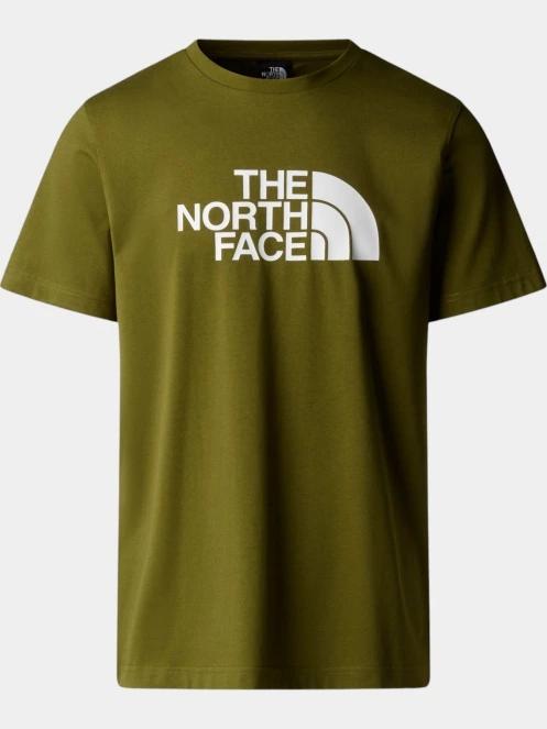 The North Face M S/S Easy Tee férfi rövid ujjú póló oliva színben 5