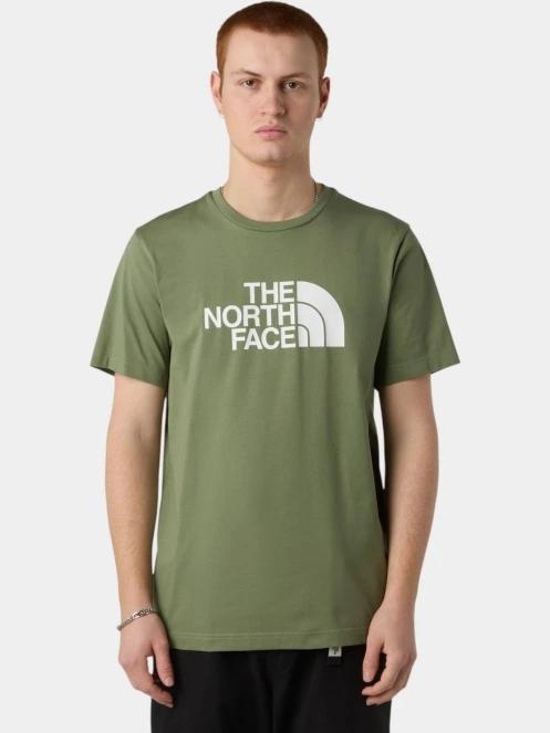The North Face M Ss Easy Tee férfi rövid ujjú póló zöld színben 2