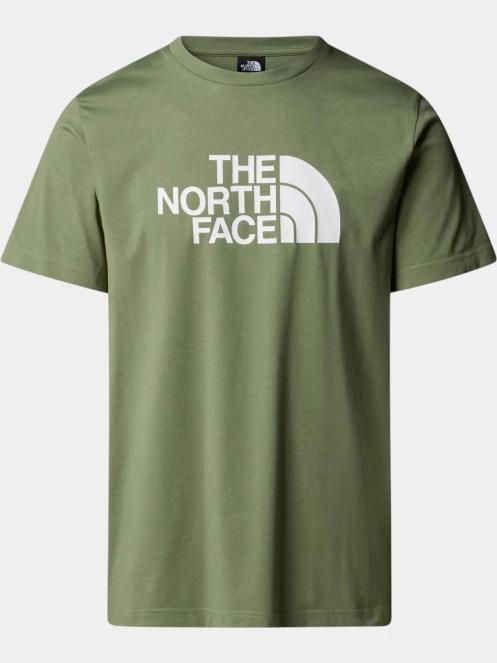The North Face M Ss Easy Tee férfi rövid ujjú póló zöld színben 5
