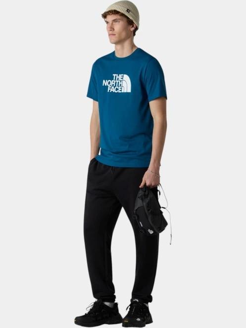 The North Face M Ss Easy Tee férfi rövid ujjú póló kék színben 4
