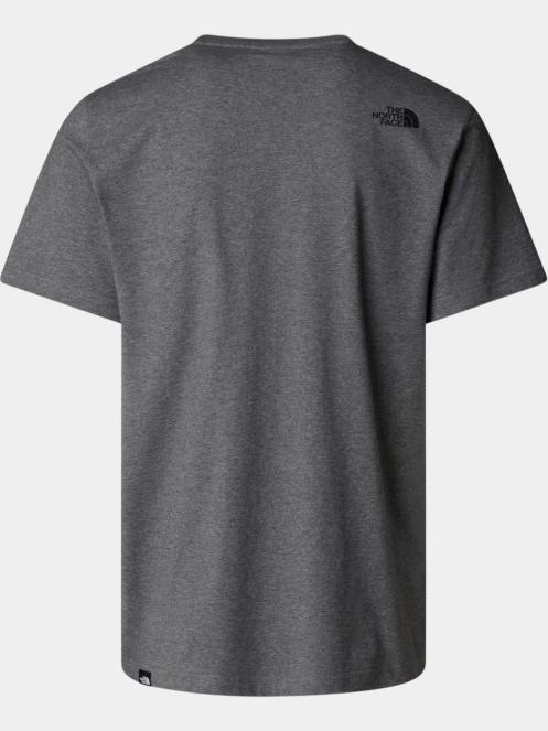 The North Face M Ss Easy Tee férfi rövid ujjú póló szürke színben 3