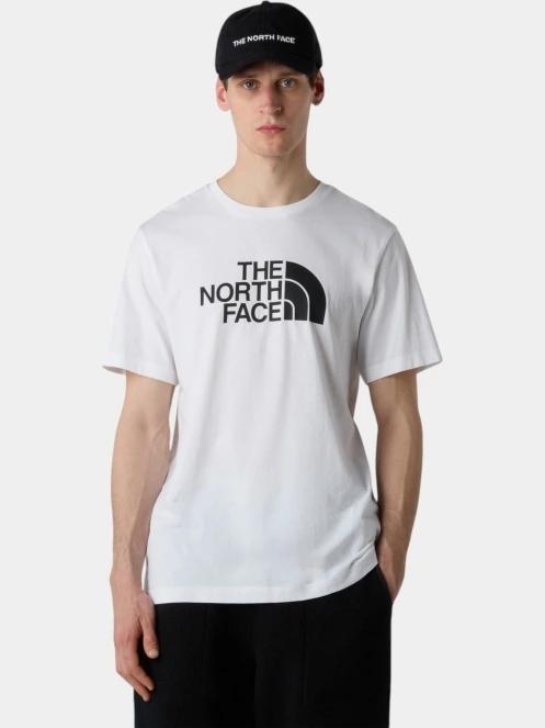 The North Face M Ss Easy Tee férfi rövid ujjú póló fehér színben 2