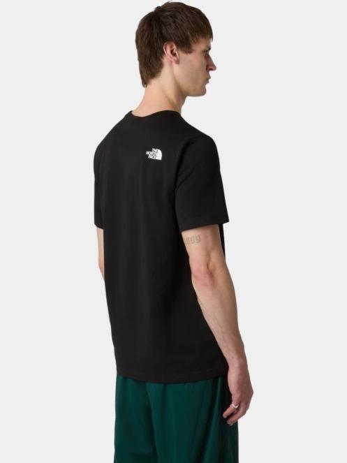 The North Face M Ss Easy Tee férfi rövid ujjú póló fekete színben 3