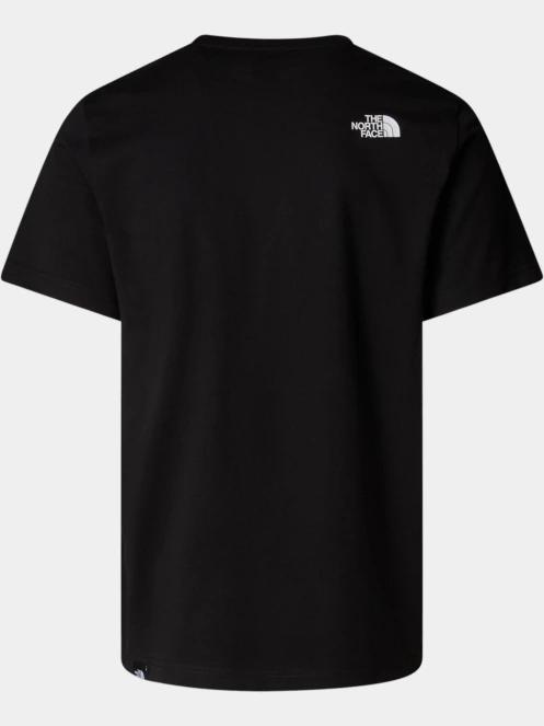 The North Face M Ss Easy Tee férfi rövid ujjú póló fekete színben 6