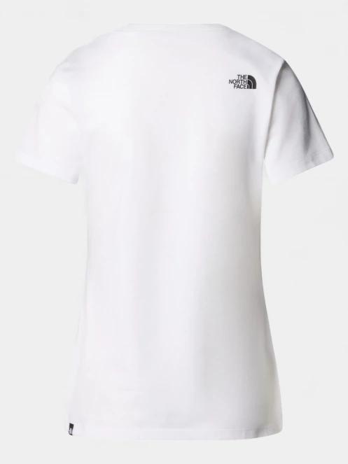 The North Face W S/S Easy Tee női rövid ujjú póló fehér színben 6