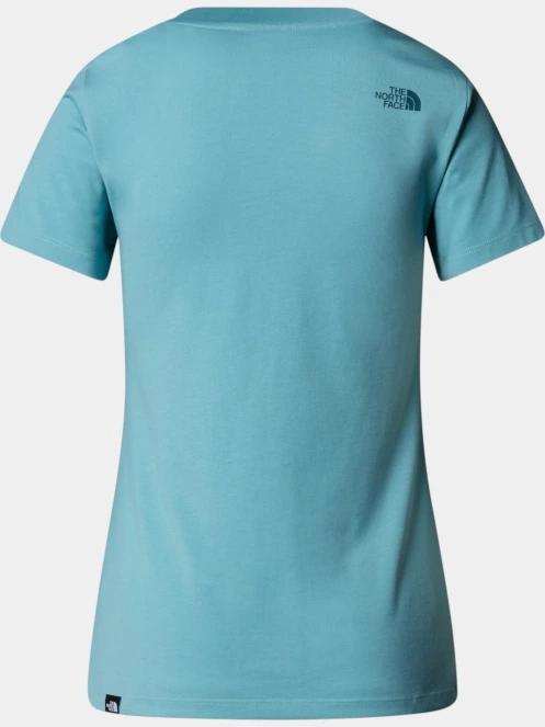 The North Face W Ss Easy Tee női rövid ujjú póló kék színben 6